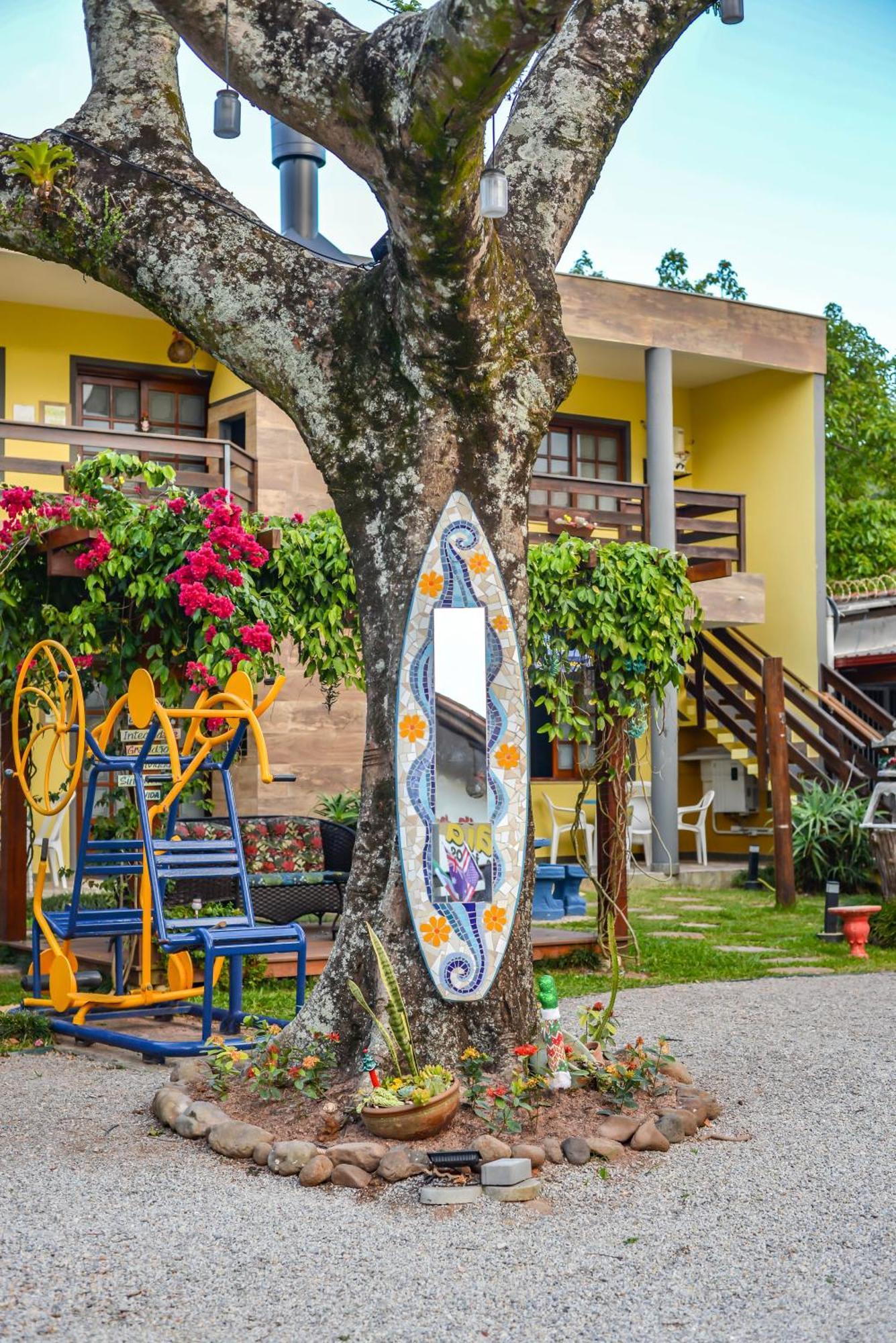 Pousada Vila Da Praia Pinheira Exterior foto